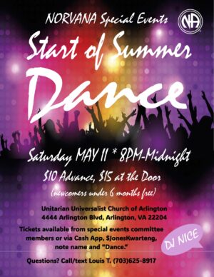 NORVANA Special Events "Start of Summer" Dance