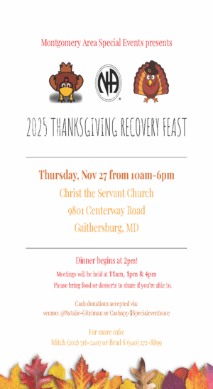 Montgomery Area Thanksgiving Recovery Feast