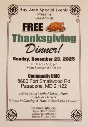 Bay Area Thanksgiving Dinner