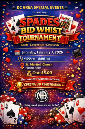 DC Area Special Events Spades Tournament